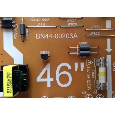 FUENTE SAMSUNG BN44-00203A / SIP468A / SUSTITUTA BN44-00202A / MODELOS LN46A630M1FXZA / LN46A650A1FXZA / LN46A750R1FXZA / LN46A540P2FXZA SQ03 / LN46A540P2FXZA SS04 / LE46A558P3FXXU CN02 / LE46A558P3FXXU / LE46A558P3FXXU / LE46A558P3FXXU / LN46A550P3FXZA - Imagen 4